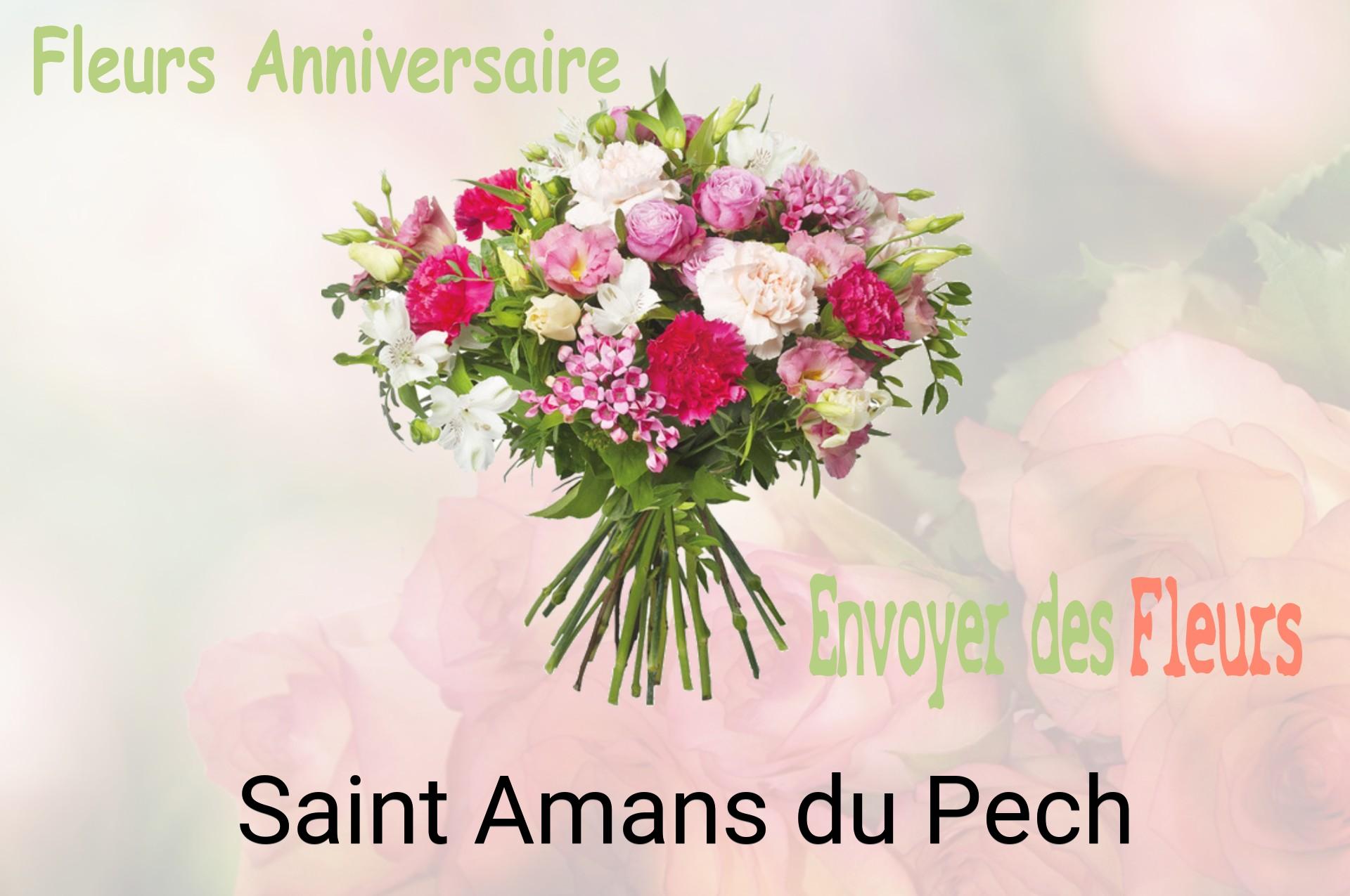 Bouquet de fleurs d’anniversaire livré à Saint-Amans-du-Pech