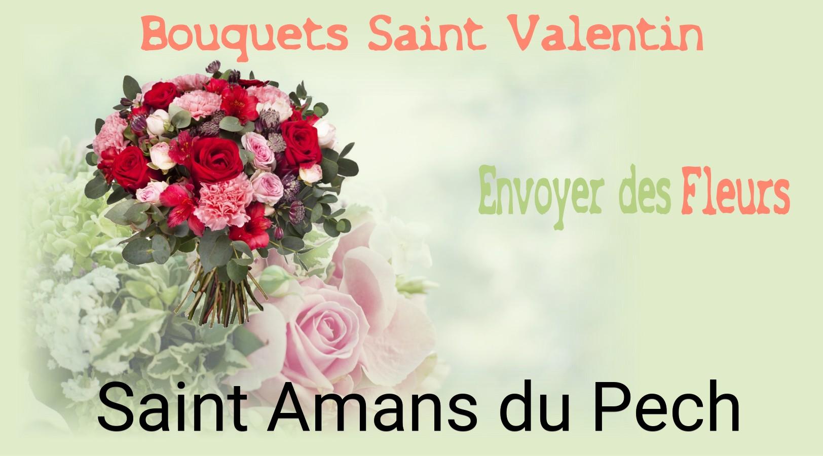 Roses de Saint-Valentin livrées à Saint-Amans-du-Pech